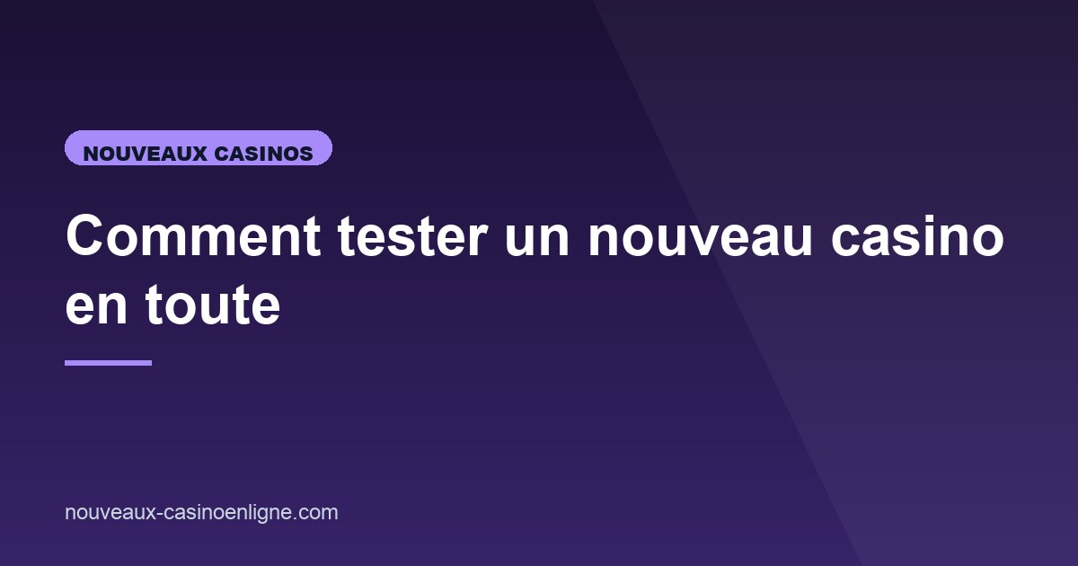 Illustration de l'article consacré au test d'un nouveau casino